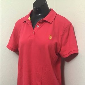 Pink XL polo T Shirt